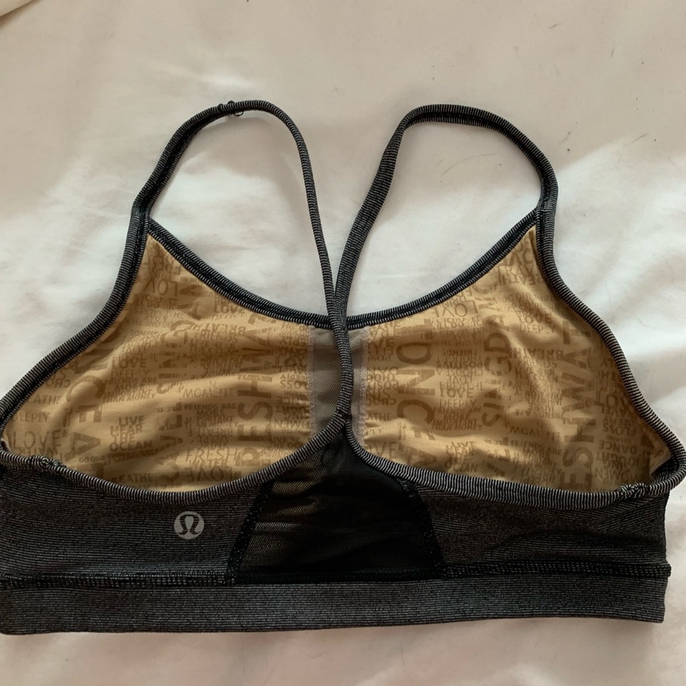 Lululemon Power Y Sports Bray Grey Size 4